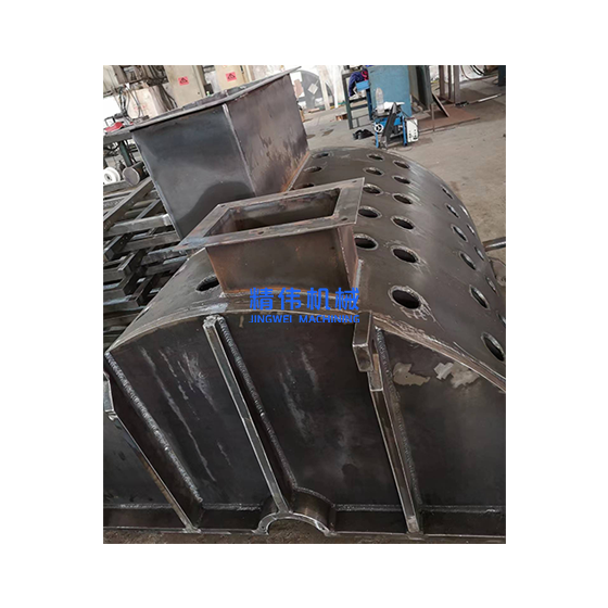 Welded structural product processing